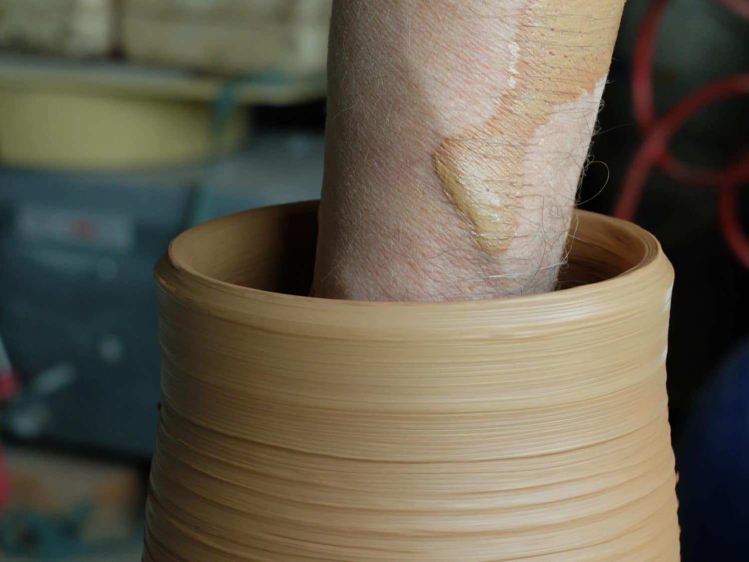 Apprentissage des gestes du tournage