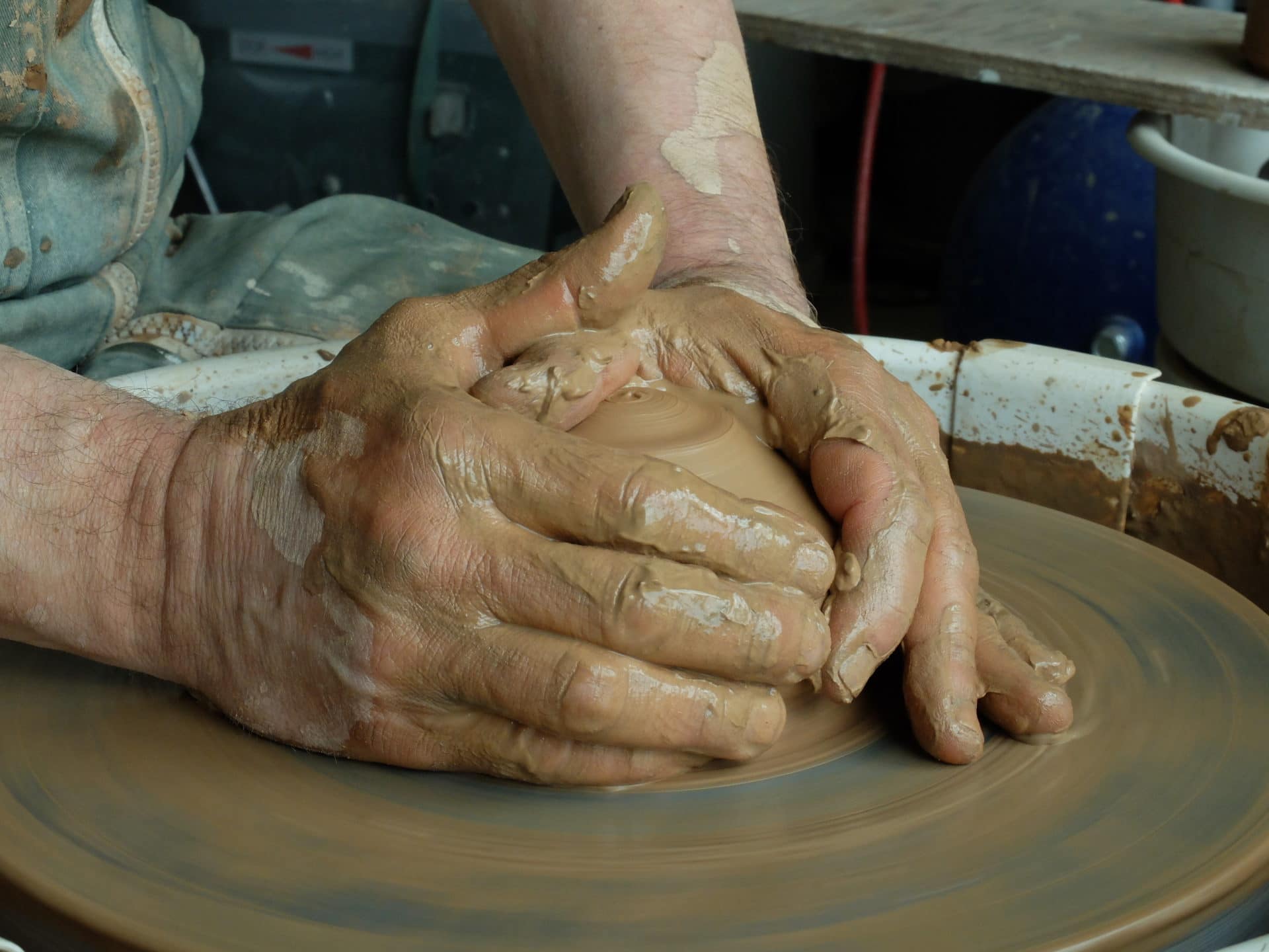 Geste de centrage Apprentissage des gestes du tournage